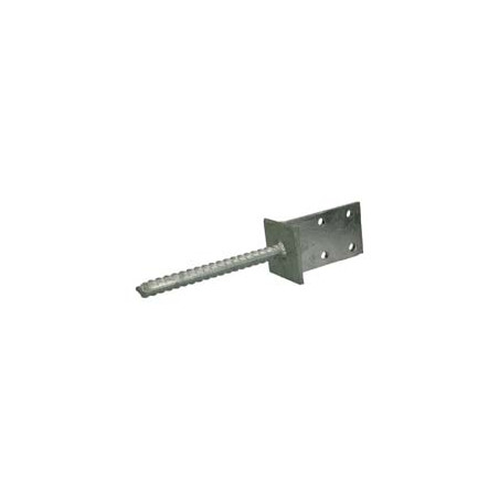 1 x Stolpebund vorm kop 70x110x8 hoge corrosiebestendigheid Thermisch verzinkt staal