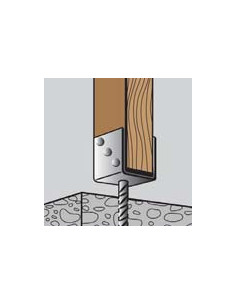 Stolpebund vorm U 60x100x81 hoge corrosiebestendigheid... 2