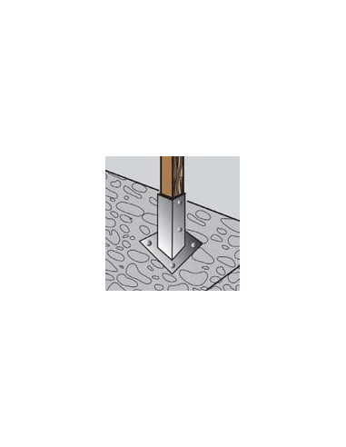 1 x Stolpebund met Beugel / haak 71X150 hoge...