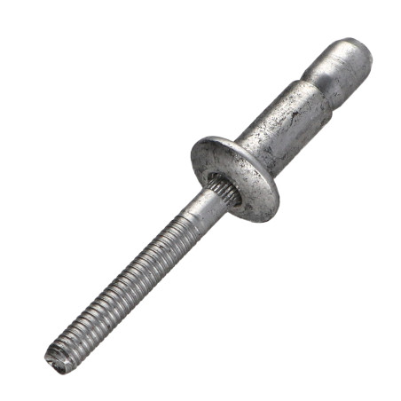 1 x Blinde klinknagel, volledig aluminium MEGAGRIP 6.6X14.1 platte kop