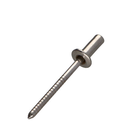 1 x Klinknagel GOMUST Standaard ronde kop Volledig RVS A2 4X12