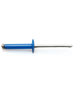 Klinknagel GOSTAR Aluminium Staalstaaf brede kop 4X16 blauw