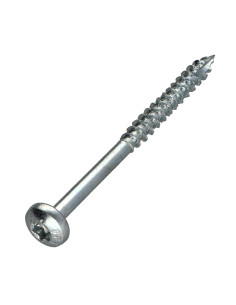 TEKOR houtschroeven ronde kop TORX T30 6X90 gedeeltelijke...