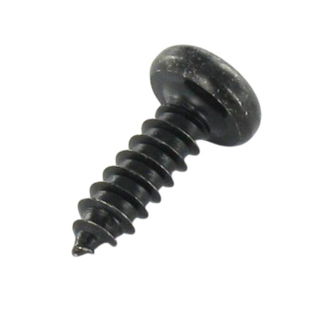 1 x Metaalplaatschroef cilindrische kop 4.2X9.5 TORX T20 Zwart gegalvaniseerd staal