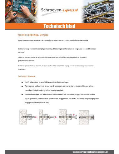 1 x Plug om op te slaan Nylon kraag Fischer met...
