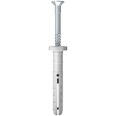 1 x Plug om op te slaan Nylon kraag Fischer met spijker N5X25-1F