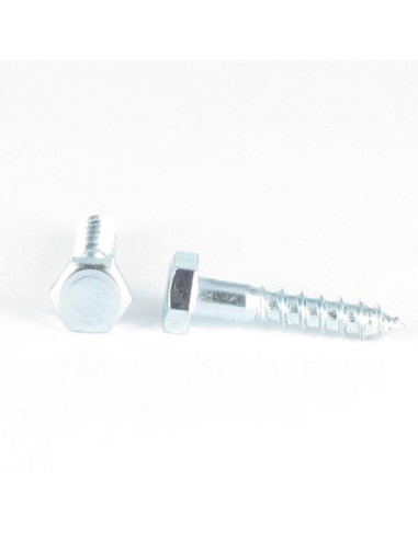 1 x Houtdraadbouten 10X200 hoge...