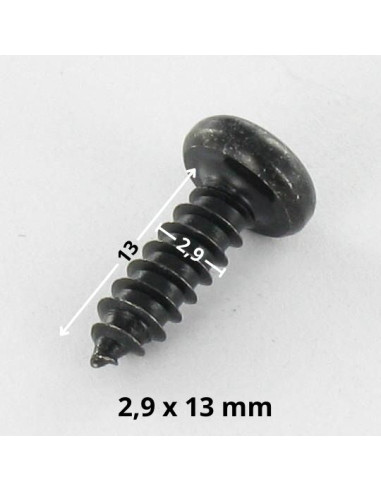 1 x Metaalplaatschroef cilindrische kop TORX...