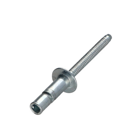 1 x Volledig stalen blindklinknagel HOOGTEBOUT Standaard ronde kop 4.8X14