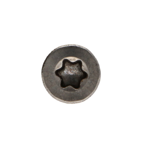 1 x TEKOR houtschroeven RVS A2 gefreesde kop kartel TORX T20 4,5X80 bedraad op 50 anti-splijtpunt type 17 cut