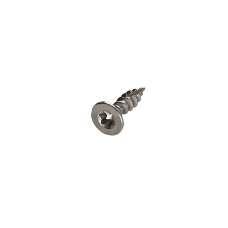 1 x TEKOR houtschroeven RVS A2 gefreesde kop kartel TORX T10 3X16 volledige draad anti-splijtpunt type 17 cut