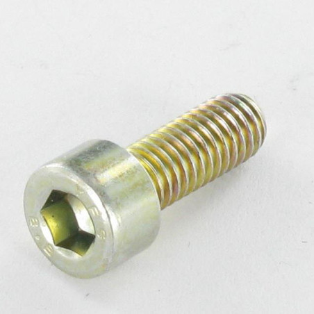 1 x Metalen schroeven CHC BTR M4X25 volledige draad Klasse 8.8 sleutel van 3 Bichromaat