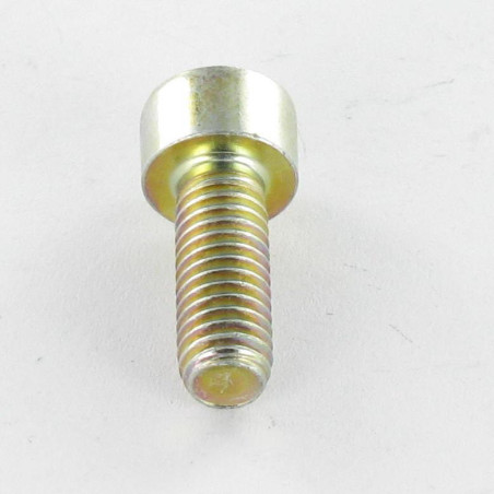 1 x Metalen schroeven CHC BTR M4X25 volledige draad Klasse 8.8 sleutel van 3 Bichromaat