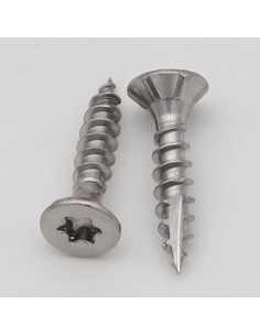 TEKOR houtschroeven RVS A2 gefreesde kop kartel TORX T25...
