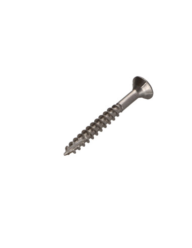 1 x TEKOR houtschroeven RVS A2 gefreesde kop...