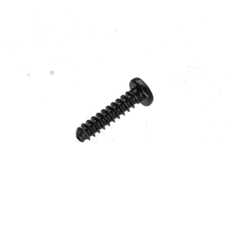 1 x Zelftappende schroef voor plastic cilindrische kop Phillips 0 1.6X3 Zwart gegalvaniseerd staal microschroeven