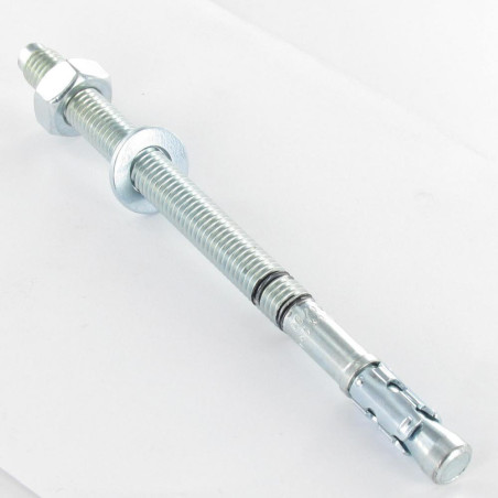 1 x Bout Verankering R-XPTIIIZP M12X100 Wit verzinkt staal RAWLPLUG