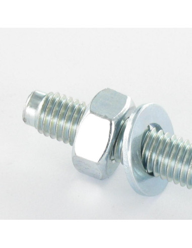 1 x Bout Verankering R-XPT M16X100 Wit verzinkt...