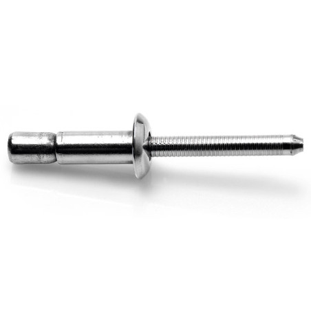 1 x Blindklinknagel HIGHBOLT Standaard ronde kop Volledig RVS 6.4X14