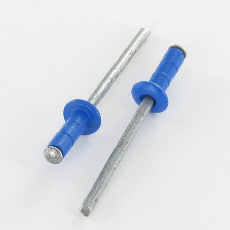 1 x Multigrip blindklinknagels Aluminium Staalstaaf TRS 4X12 RAL5017