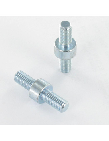 1 x Bout M8X16 bedraad op 13 40X14 Wit verzinkt...