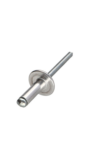 1 x Blindklinknagels Aluminium stang stål 5X16...