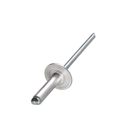 1 x Blindklinknagels Aluminium stang stål 4.8X16 spandikte 9 to 11 extra brede ALX