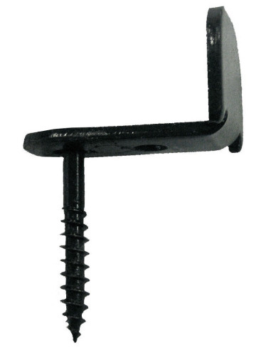 1 x Schuine sluitplaat met schroef voor luik...