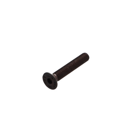 1 x Metalen schroeven FHC verzonken kop met zeskant print sleutel van 4 M6X45 volledige draad klasse 10.9 Ruw staal