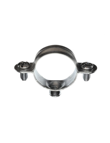1 x Metalen slangklem M7X150 diameter 12 Wit...