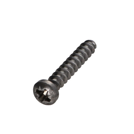 1 x Euroschroef bol cilinderkop Pozi 5X11 kopdiameter 9.5 klasse 6.8 Zwart gegalvaniseerd staal