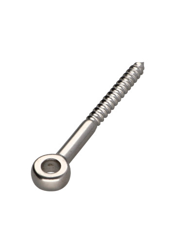 1 x Oogbout hout 12X120 bedraad op 80 oog 12.1...