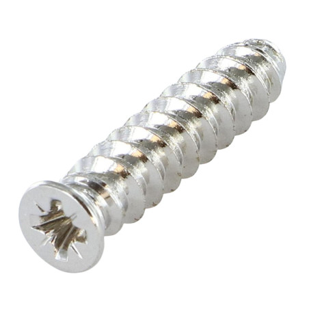 1 x Euroschroef gefreesde kop Pozi 6.3X14 kopdiameter 7.5 Nikkelstaal