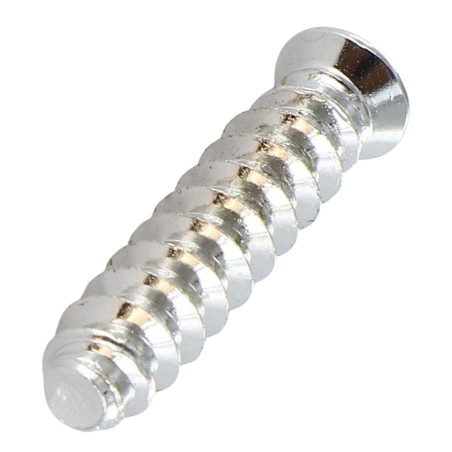 1 x Euroschroef gefreesde kop Pozi 6.3X14 kopdiameter 7.5 Nikkelstaal