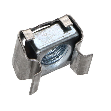 1 x Afdekmoer RVS Zink C4810BGM M10 Metaalplaat dikte 1.8 to 3.2