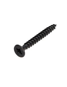 Agglo houtschroeven RVS A2 Zwart gefreesde kop Pozi 3,5X30