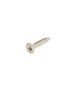 Agglo houtschroeven RVS A2 gefreesde kop Pozi 4X20 witte...