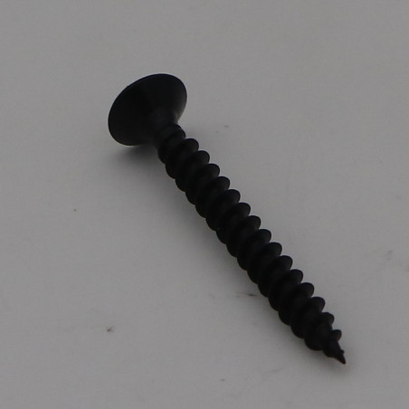 1 x Agglo houtschroeven RVS A2 Zwart gefreesde kop Pozi 4X35