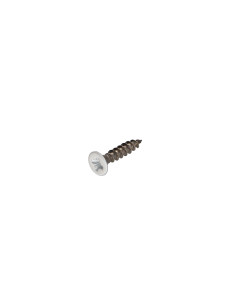 Agglo houtschroeven RVS A2 gefreesde kop Pozi 4X20 witte...