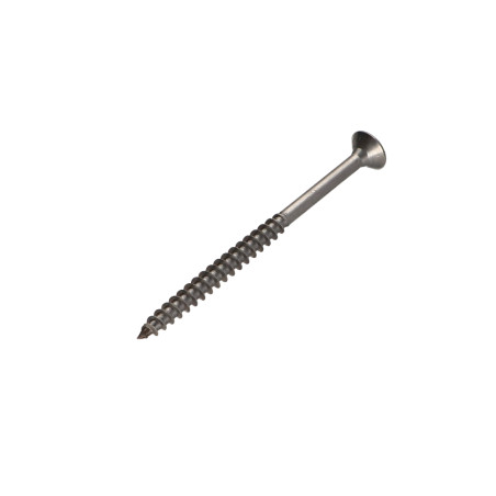 1 x Agglo houtschroeven RVS A2 gefreesde kop Pozi 5X60 bedraad op 36