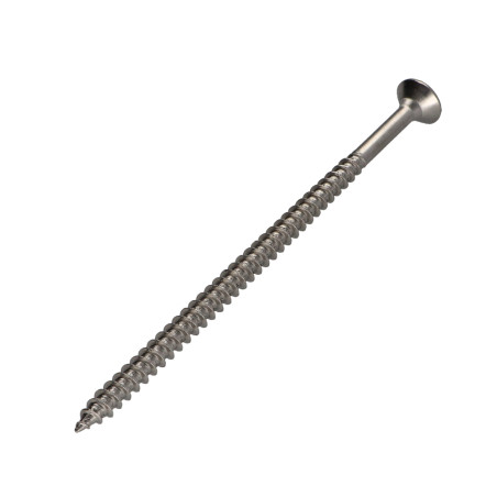 1 x Agglo houtschroeven RVS A2 gefreesde kop Pozi 4,5 x 100