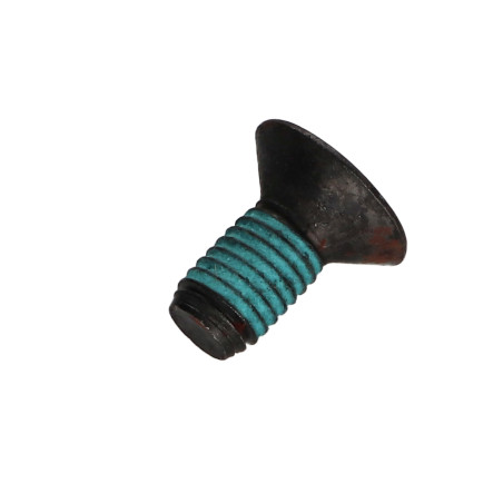 1 x Metalen schroeven FHC verzonken kop met zeskant print M12X25 volledige draad klasse 10.9 sleutel van 8 roestig staal