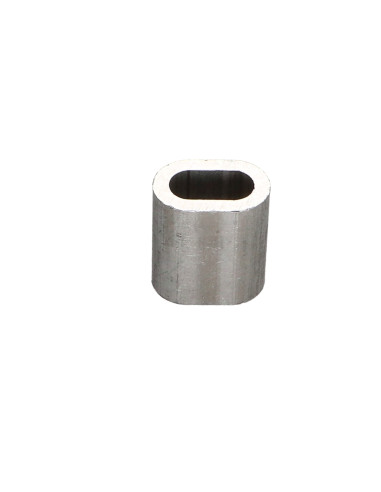 1 x Krimphuls Aluminium voor kabel textielkern...