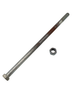 Bout (verkocht met moer) zeskantkop TH M20X450 Staal