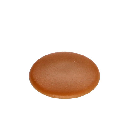 1 x Schroefkopafdekking Polietileno Pozi PZ7 kopdiameter 12 RAL8001 bruin