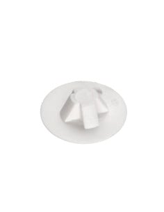 Schroefkopafdekking Polietileno wit Pozi PZ8 kopdiameter... 2