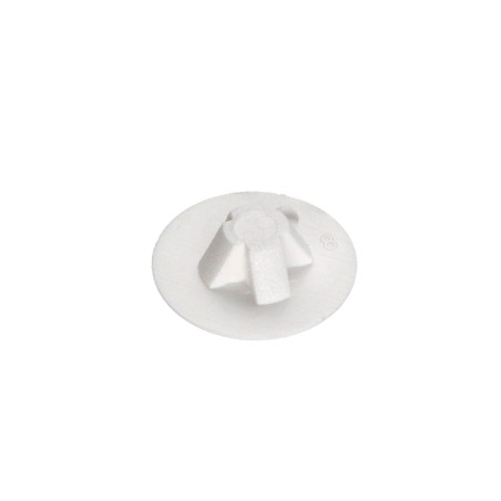 1 x Schroefkopafdekking Polietileno wit Pozi PZ8 kopdiameter 14.5