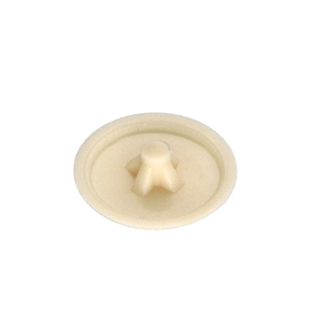 1 x Schroefkopafdekking Polietileno ivoor Pozi PZ7 kopdiameter 12