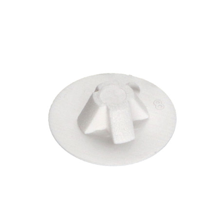 1 x Schroefkopafdekking Polietileno wit Pozi PZ9 kopdiameter 14