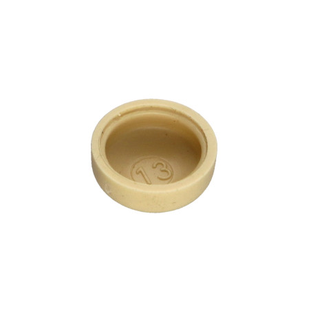 1 x Schroefdop bol cilinderkop Metaalplaatschroef DE4.8 Polietileno RAL1014